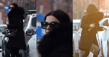 Ciężarna Lewandowska idzie do fryzjera (ZDJĘCIA)