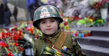 Niesamowite zdjęcia z Kijowa. To odpowiedź na referendum na Krymie