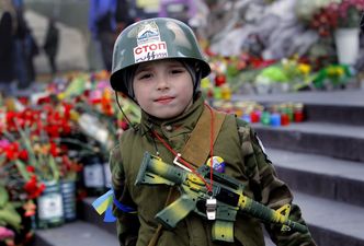 Niesamowite zdjęcia z Kijowa. To odpowiedź na referendum na Krymie