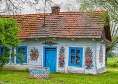 Zalipie - polska wieś w kwiaty malowana