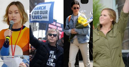 Lady Gaga, Miley Cyrus, Selena Gomez i inne gwiazdy domagają się zakazu broni w USA (ZDJĘCIA)