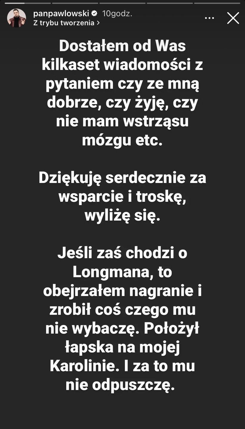 Oświadczenie włodarza Prime Time Wrestling