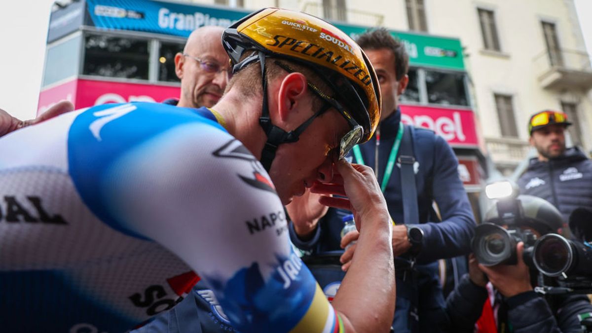 Getty Images / Sara Cavallini / Na zdjęciu: Remco Evenepoel