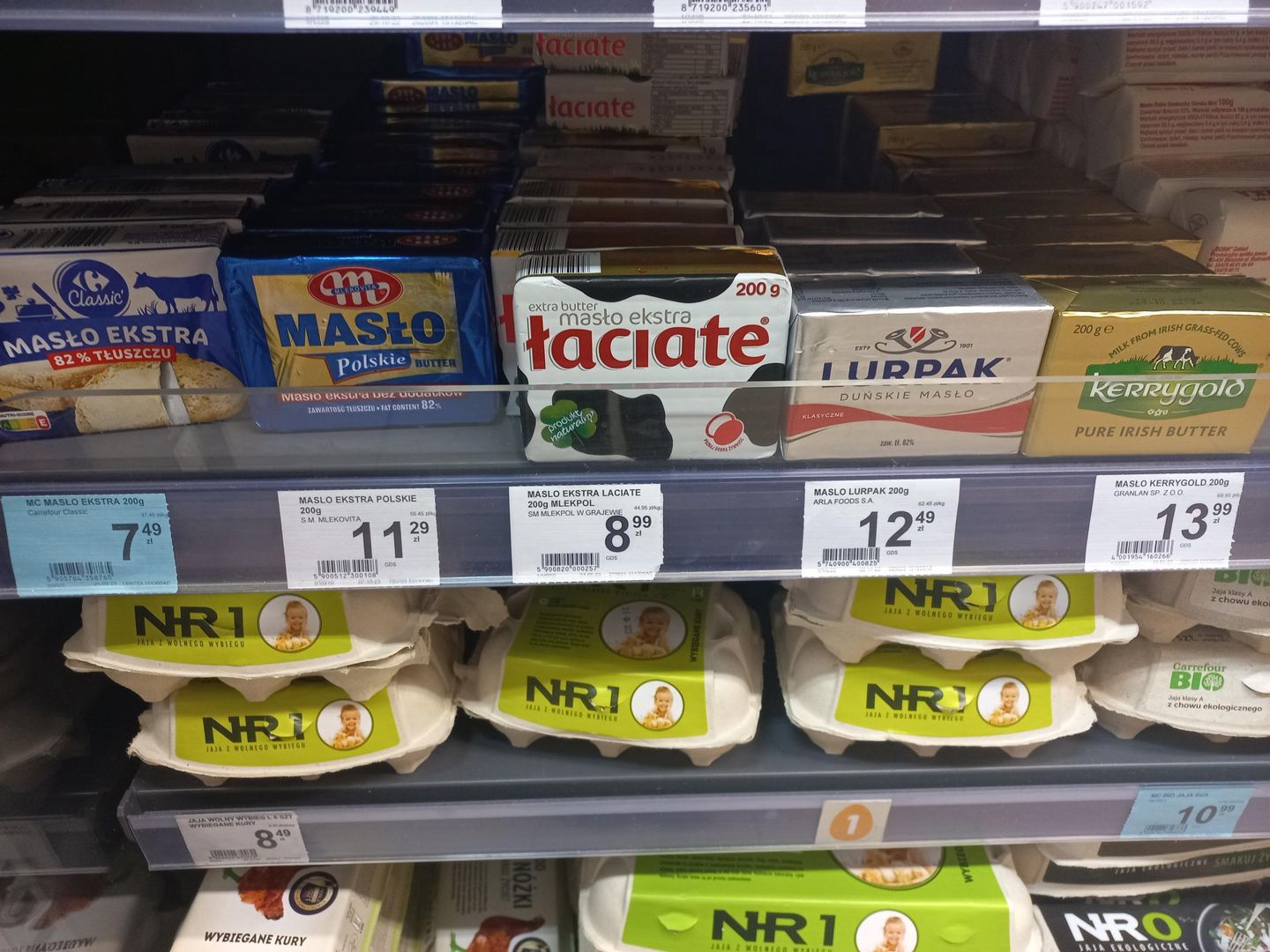 Masło tańsze, ale...nadal drogie!