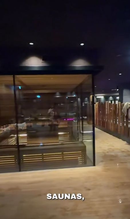 Sauny w wiosce olimpijskiej