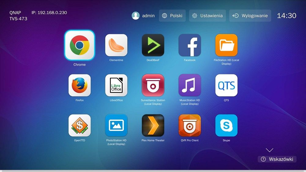 QNAP QTS - HibridDesk Station