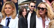 ŚMIETANKA HOLLYWOOD wpadła na finał Wimbledonu: Zendaya, Courteney Cox, Julia Roberts... (ZDJĘCIA)