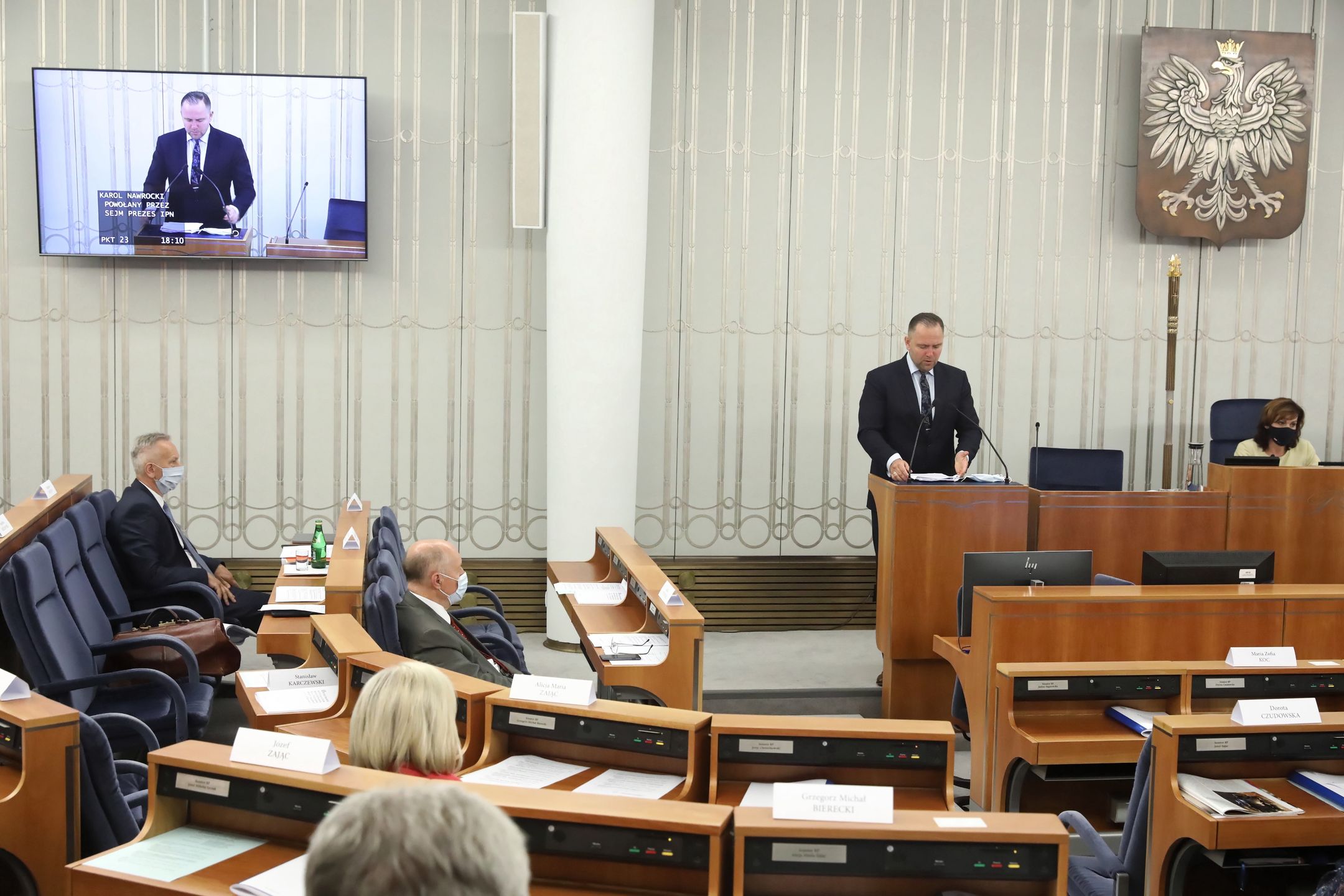 Karol Nawrocki prezesem IPN? Kolejna debata w Senacie - WP ...