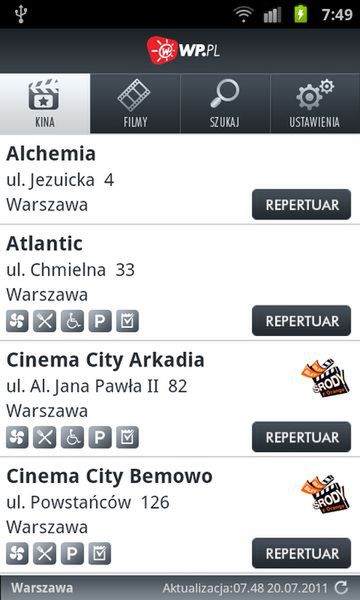 Repertuar Kin od Wirtualnej Polski 2