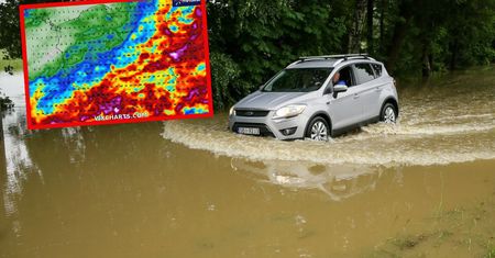 Są najnowsze prognozy. "Silna deszczowa fala" sunie nad Polskę