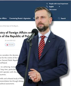 Jest reakcja Ukrainy na nowy Dzień Pamięci w Polsce