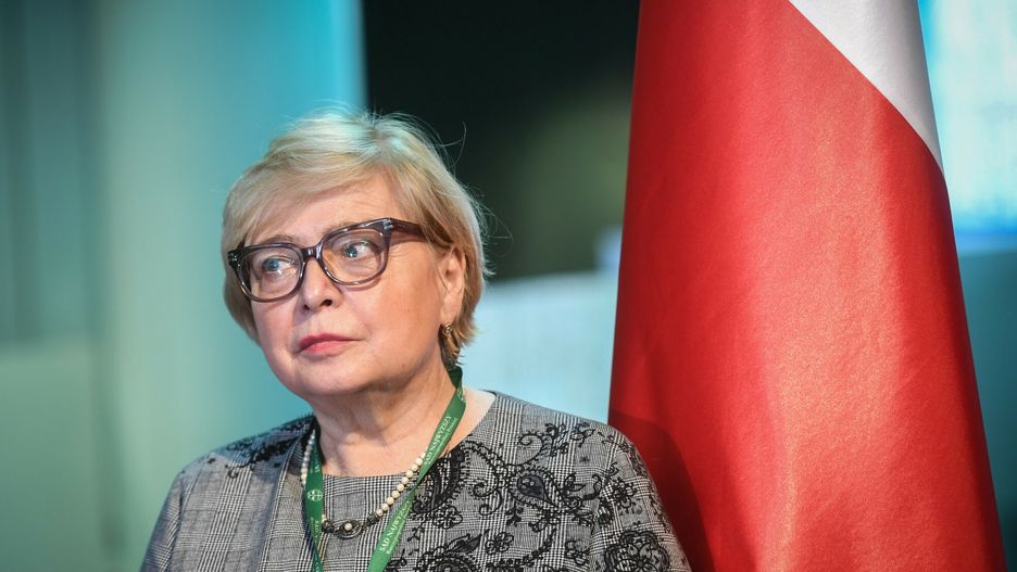 Po?egnanie Pierwszej Prezes S?du Najwy?szego Ma?gorzaty Gersdorf
30.04.2020 Warszawa Pozegnanie Malgorzaty Gersdorf, Pierwszej Prezes Sadu Najwyzszego  fot Jacek Dominski/REPORTER
n/z: Malgorzata Gersdorf
Jacek Dominski/REPORTER