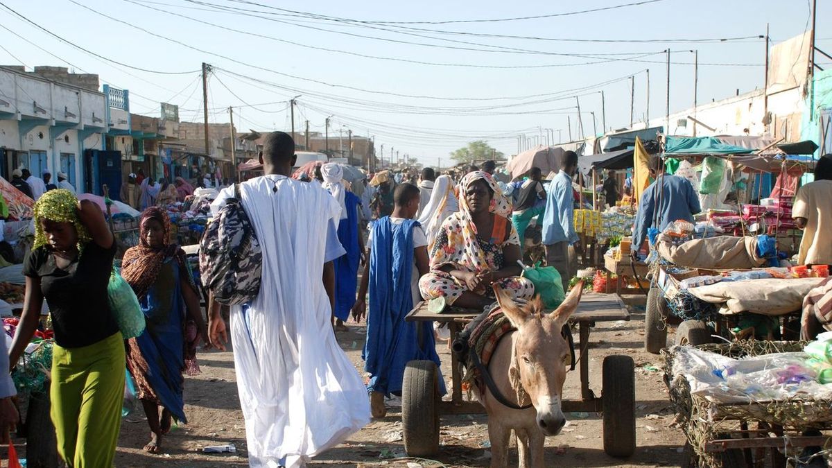 Targ w Nawakszucie, stolicy Mauretanii </br>