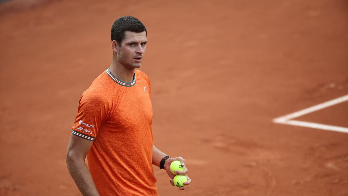 PAP/EPA / Christophe Petit Tesson / Na zdjęciu: Hubert Hurkacz