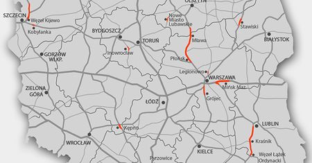 Budowa dróg w Polsce. Money.pl ma pełną listę
