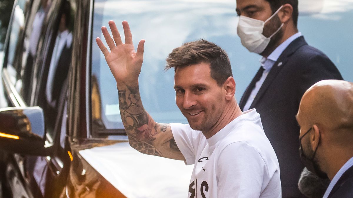 PAP/EPA / CHRISTOPHE PETIT TESSON / Na zdjęciu: Lionel Messi