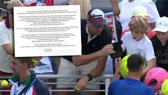 "Poważny błąd". Biznesmen z Polski przerwał milczenie po aferze z czapką na US Open