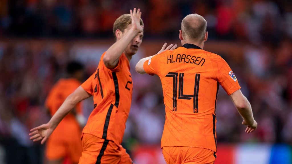 Zdjęcie okładkowe artykułu: Getty Images /  / Na zdjęciu: radość reprezentantów Holandii