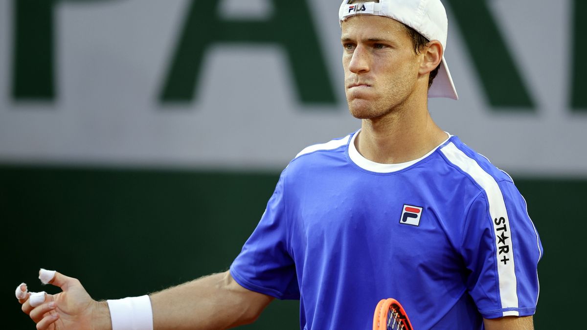 PAP/EPA / Christophe Petit Tesson / Na zdjęciu: Diego Schwartzman