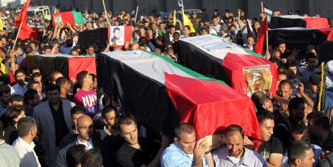 Izrael oddał Palestyńczykom prochy ofiar sprzed 45 lat