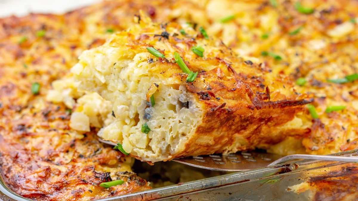 Kugel to przysmak znany z dawnej kuchni wiejskiej