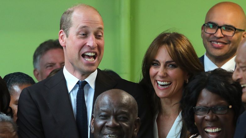 Książę William żartuje ze swojej pupy na spotkaniu w Cardiff