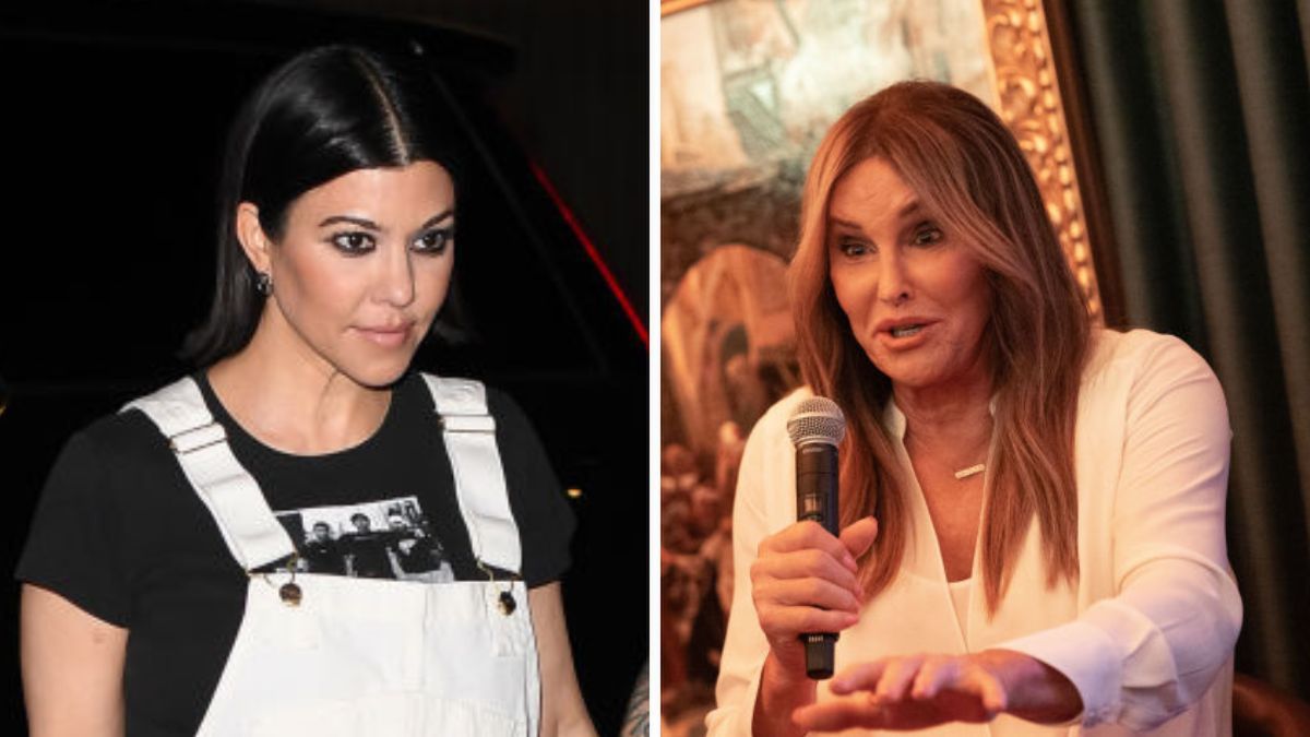 Kourtney Kardashian, Caitlyn Jenner 
