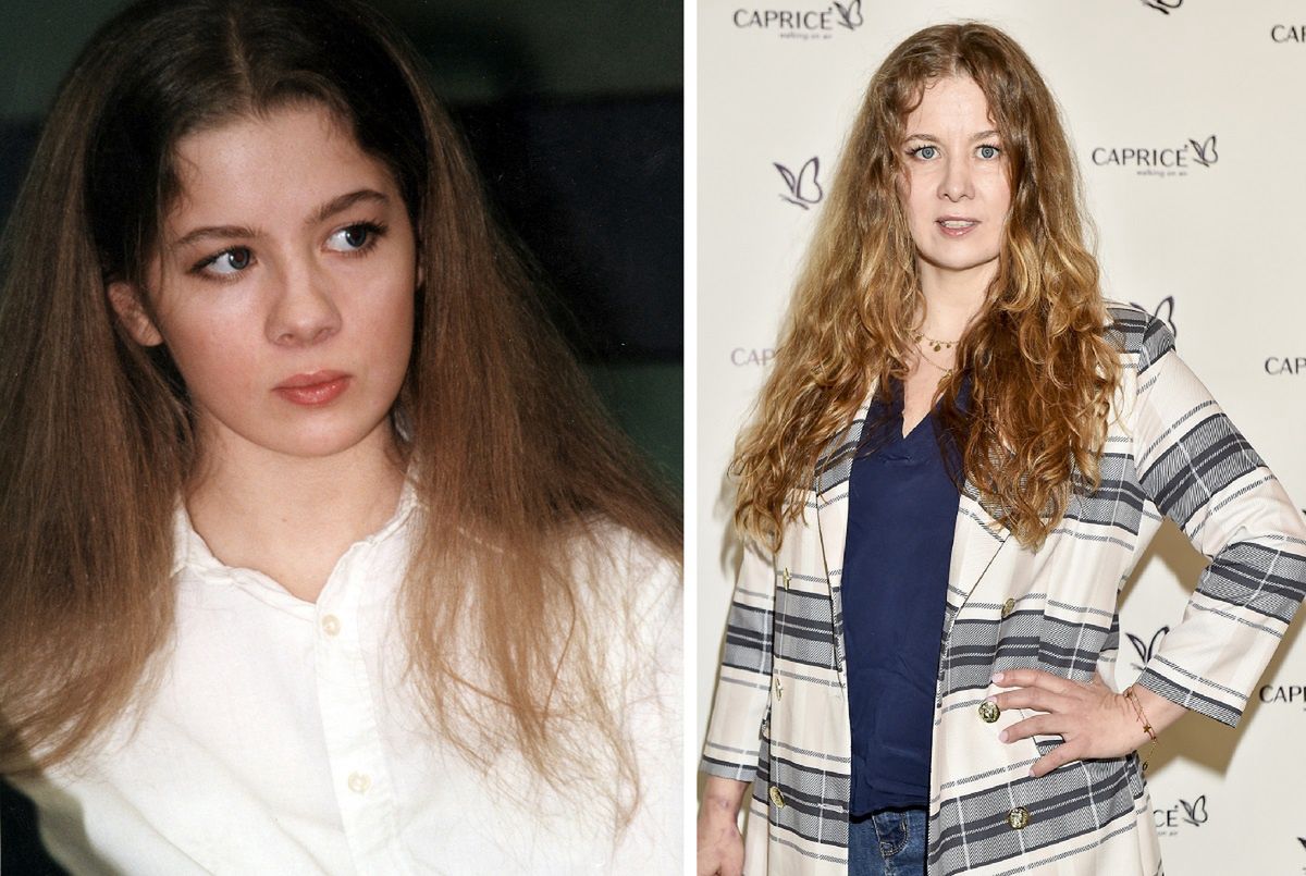 Anna Powierza w 1998 roku i Anna Powierza w 2022 roku