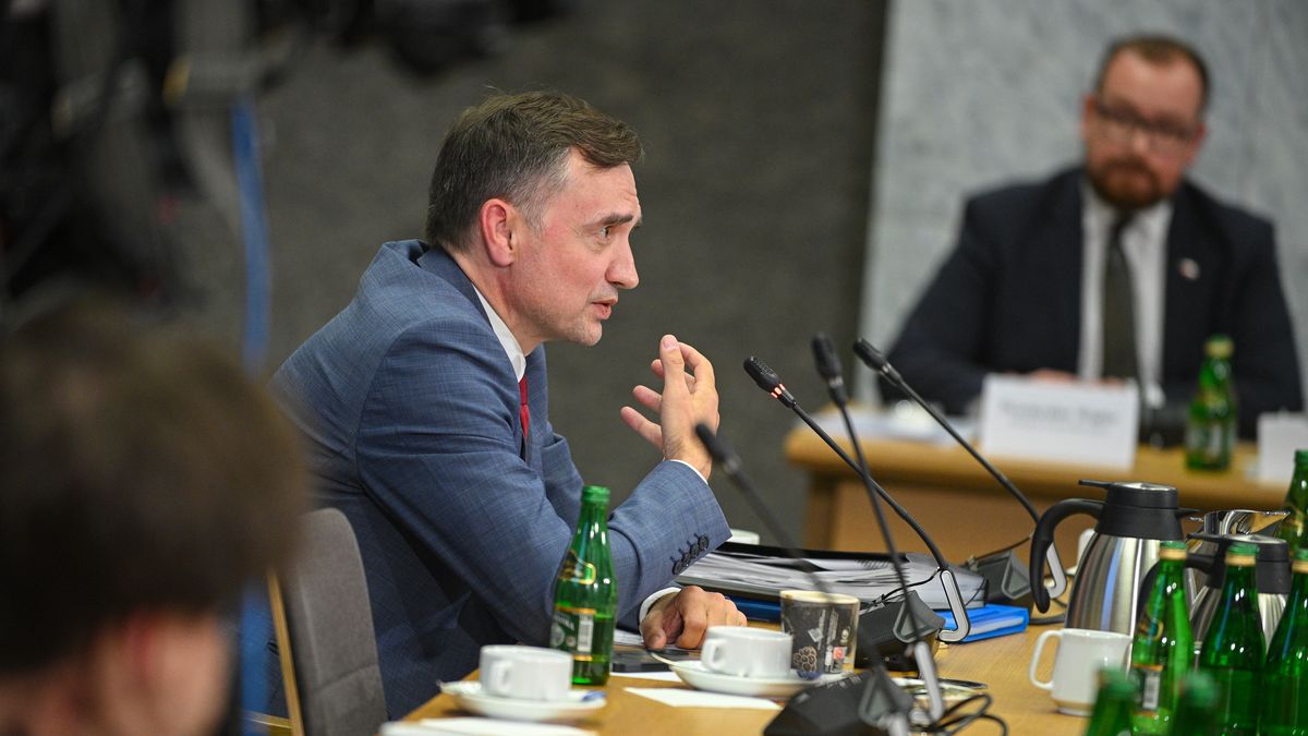 Były minister sprawiedliwości Zbigniew Ziobro 