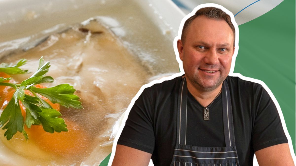 Tomasz Strzelczyk podpowiada, jak zrobić karpia w galarecie