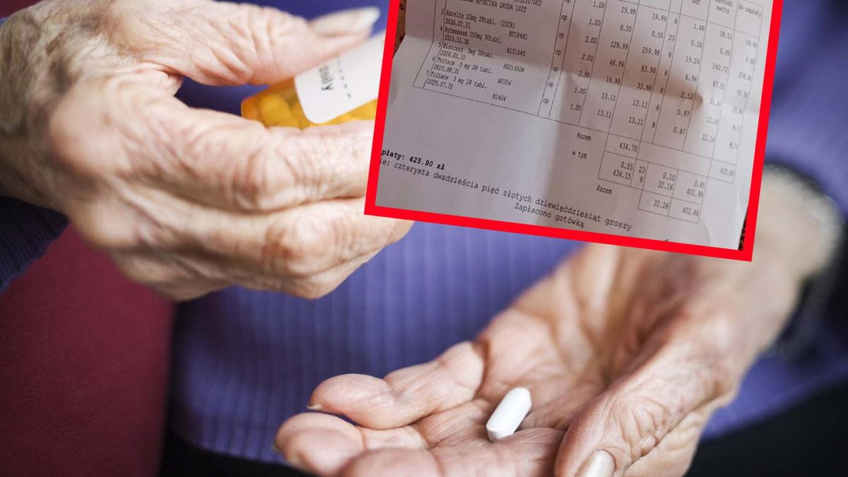 Bezpłatne leki to fikcja? Seniorka pokazała rachunek