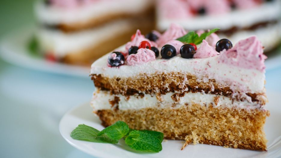 Ciasto porzeczkowe z kremem śmietankowym siostry Anastazji