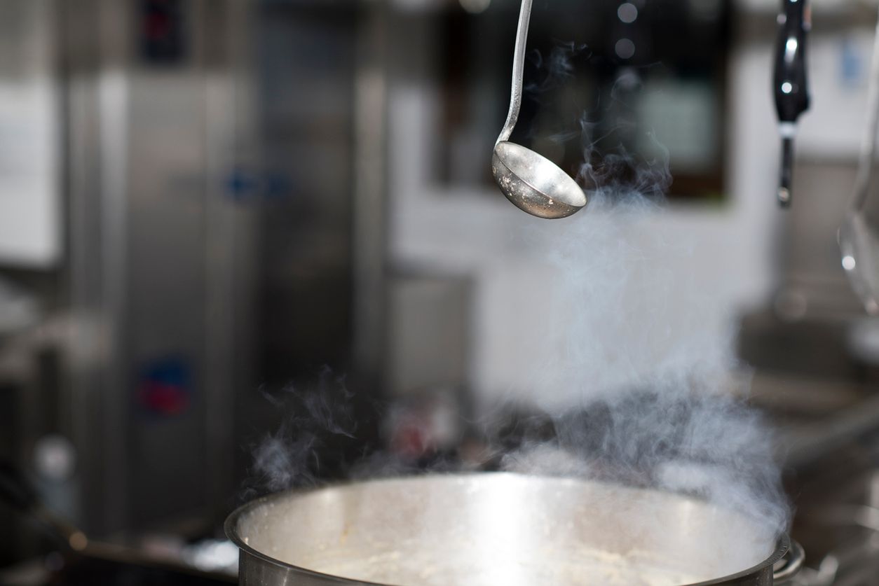 Miksturę trzymamy w kąpieli