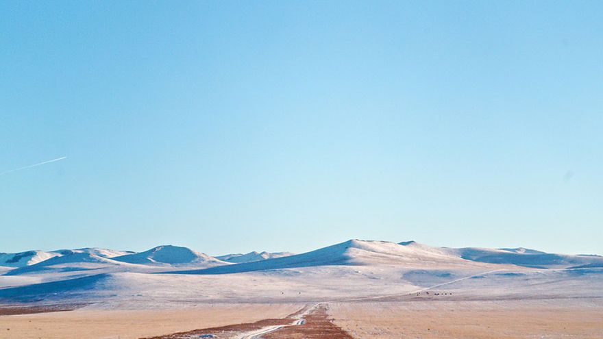 Zima w Mongolii - mroźna, ale piękna 1
