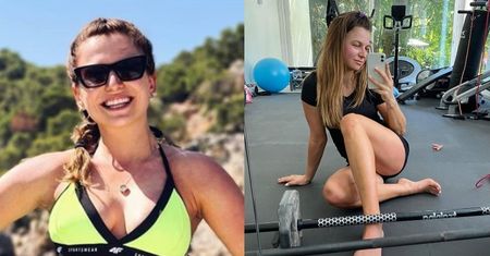 Dumna Anna Lewandowska prezentuje PŁASKI BRZUCH po dwóch tygodniach "fit-wyzwania". Fanki: "Sylwetka JAK U MODELKI" (FOTO)