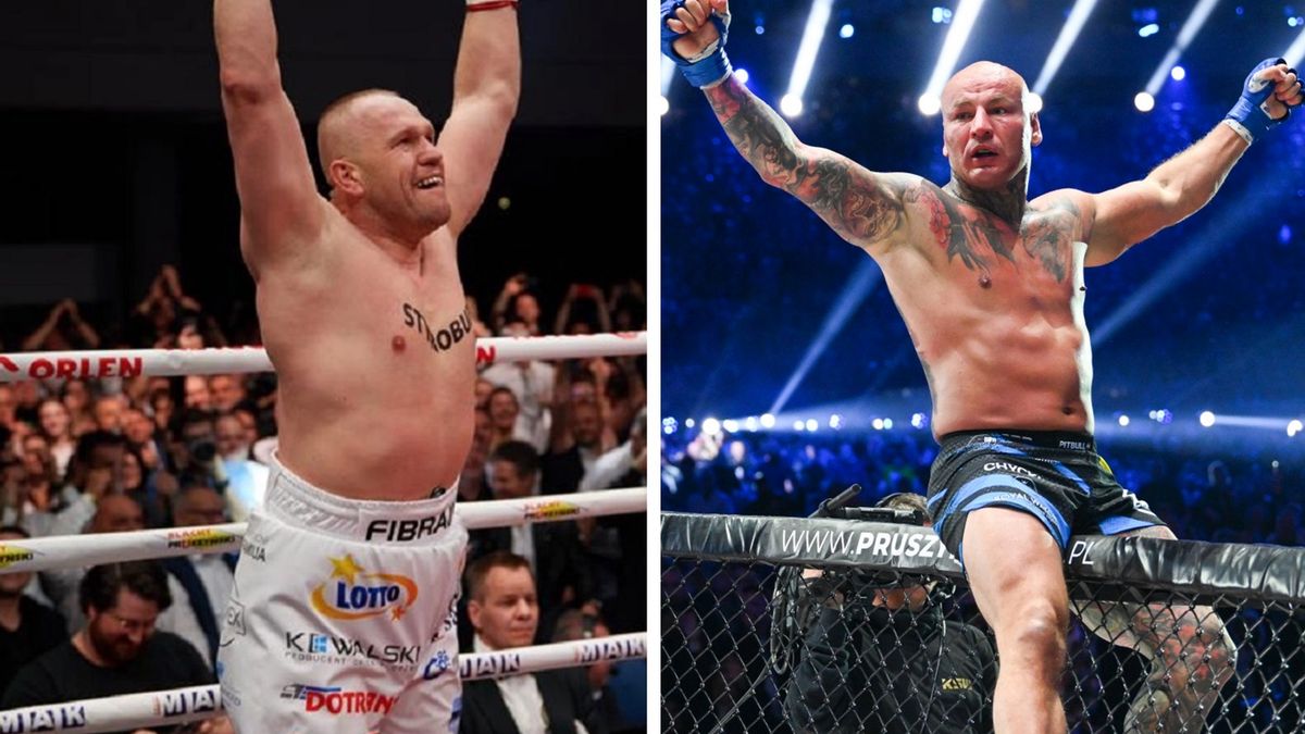 Materiały prasowe / Piotr Duszczyk/boxingphotos.pl / KSW / Na zdjęciu: Łukasz Różański i Artur Szpilka