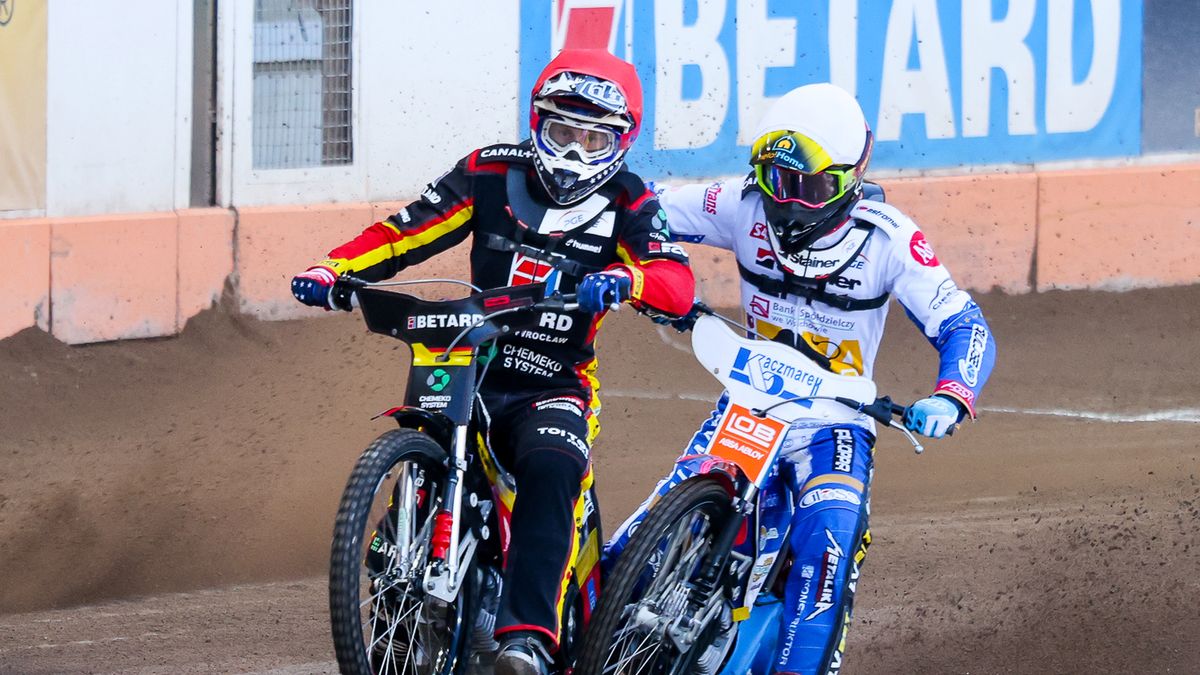 WP SportoweFakty / Katarzyna Łapczyńska / Na zdjęciu: Kacper Pludra w białym kasku