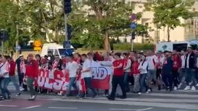 Przemarsz polskich kibiców w Helsinkach. Jest nagranie