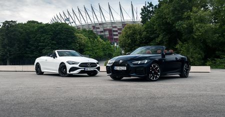 Test: BMW Serii 4 Convertible vs. Mercedes-Benz CLE Cabrio – jak ogień i woda