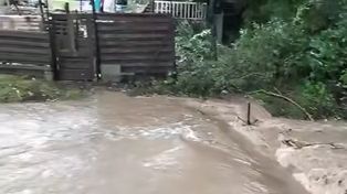 Ulice zamieniły się w rzeki. Gwałtowne ulewy w Nowym Mieście Lubawskim