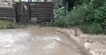 Ulice zamieniły się w rzeki. Gwałtowne ulewy w Nowym Mieście Lubawskim