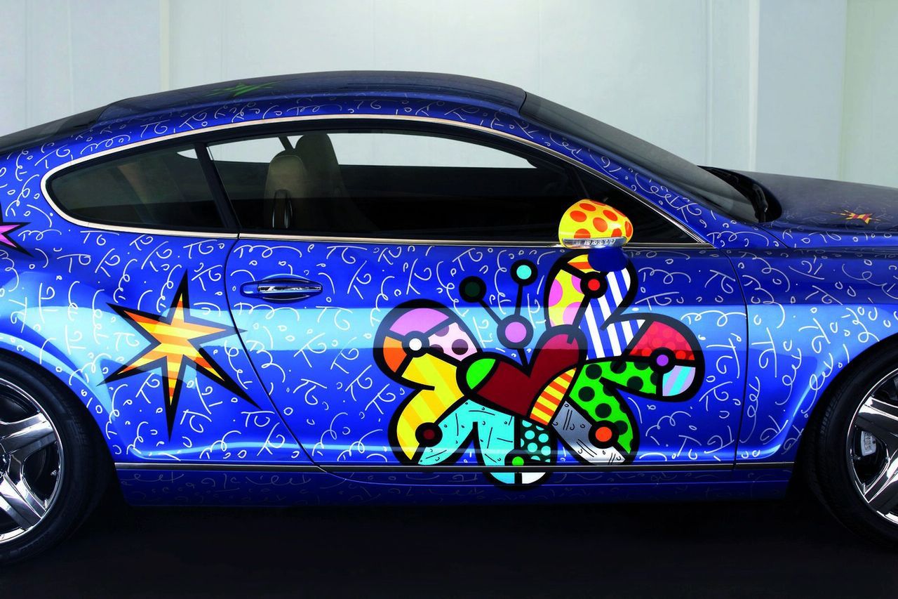 Bentley Continental GT w stylu Pop Art