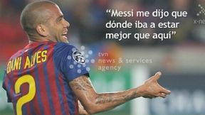 Messi przekonał Alvesa, by został w Barcelonie."Gdzie ci będzie lepiej?"