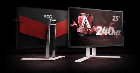 AOC prezentuje monitor z odświeżaniem 240 Hz