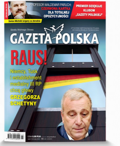 Gilotyna i Grzegorz Schetyna. Tygodnik szokuje okładką