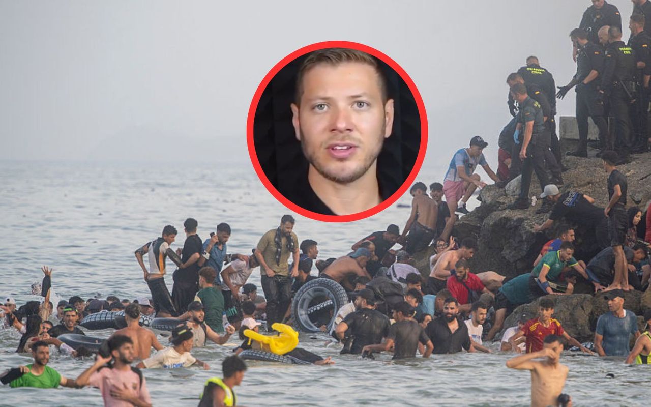 Szturm migrantów w Ceucie. "Drodzy Arabowie". Krąży wpis z 2019 r.