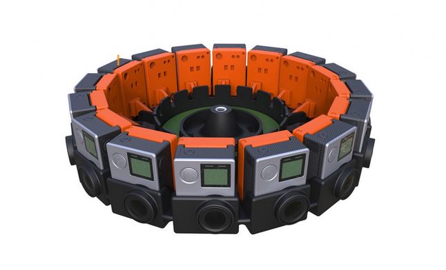 Jump - pierścień zbudowany z 16 kamer GoPro
