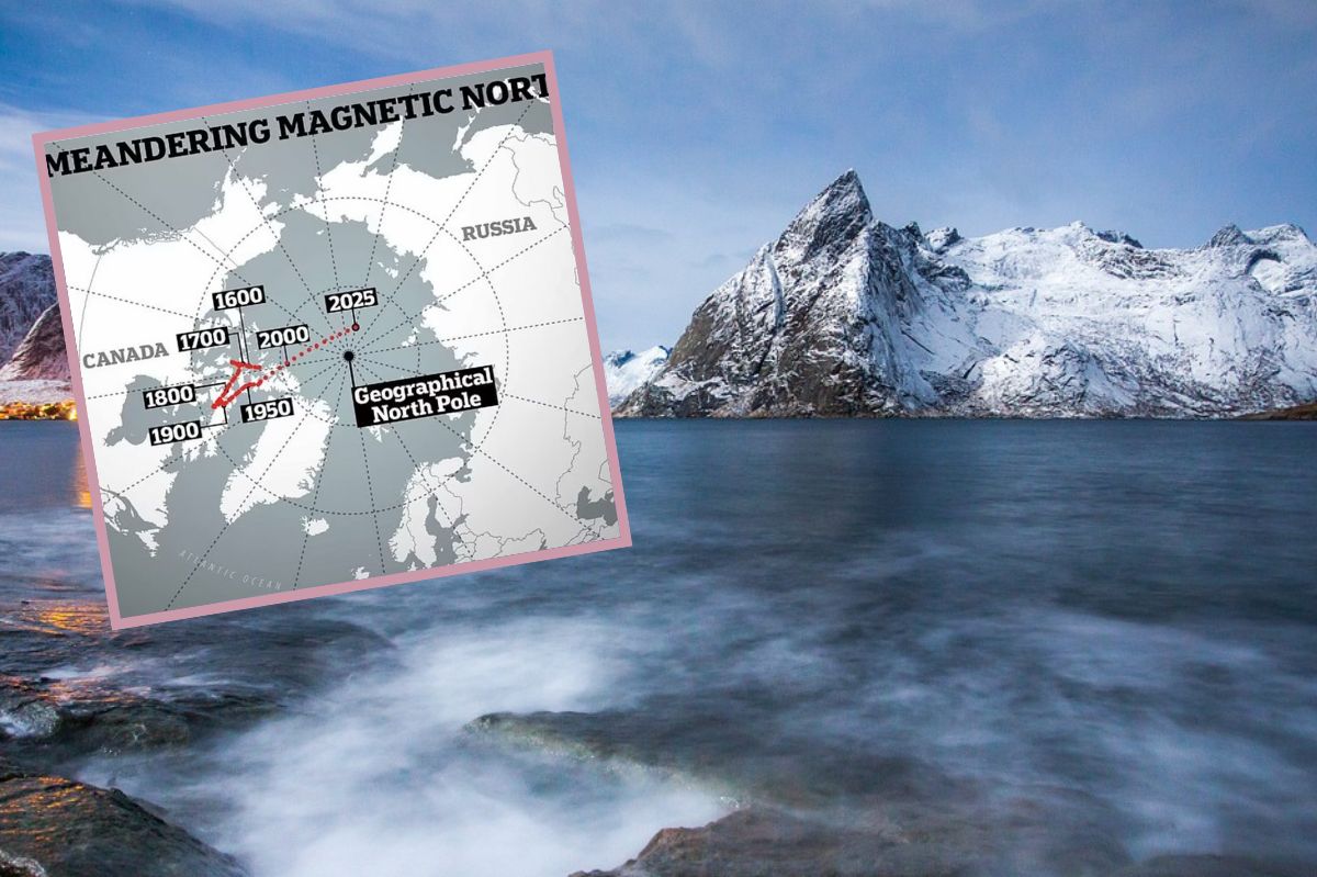 Magnetic North Pole's unexpected shift alarms scientists