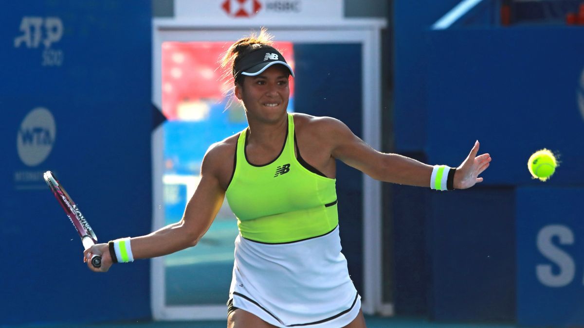 Zdjęcie okładkowe artykułu: PAP/EPA / DAVID GUZMAN / Na zdjęciu: Heather Watson