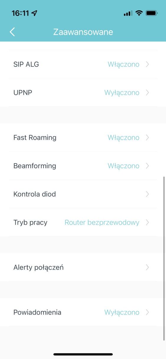 TP-Link Deco X68 - ustawienia zaawansowane 1
